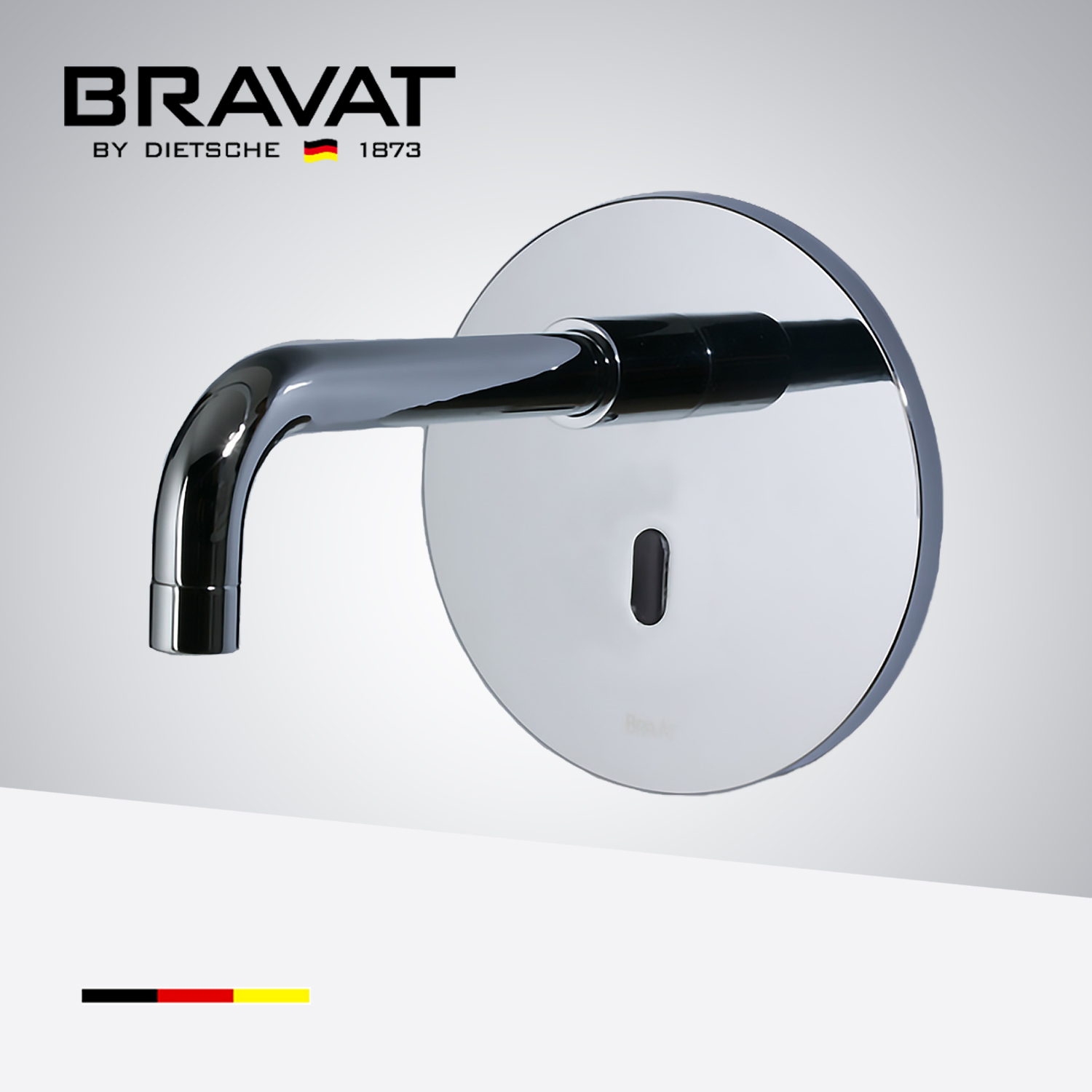 Bravat In Wall Mount Commercial Electric Instant Water Heater AutomaticFaucet